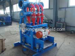 Solid Control System Drilling Mud Desilter for Oilfield