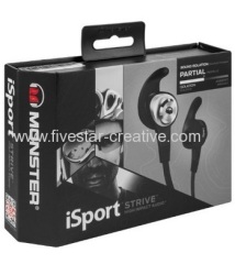 Monster iSport Strive In-Ear Earbud Headphones Black from China manufacturer