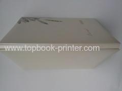 Sponge gold stamping three-layer thread glue binding hardcover or hardback book printing