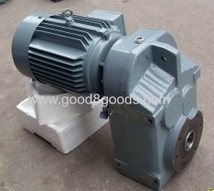 Competitive F Parallel Shaft and Bevel Helical Gearbox for agitator