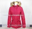 Casual Style Hooded Fur Collar Thick Padded Long Coat Outerwear Jacket