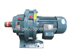 XWD cycloid gearbox with 7.5kw motor for concrete mixer