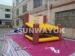 Yellow Inflatable Sports Games For Promotion , Inflatable Kids Games Rentals