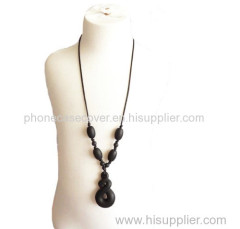 2915 hot sale custom Fashion lady silicone necklace