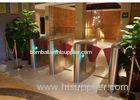 High-end Establishments Flap Barrier Gate Turnstile Connected RFID Pedestrian