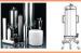 SS Stainless Steel Industrial Cartridge Filters Housings For Liquid Filtration