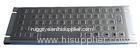 Vandal proof mini industrial metal computer keyboard with rear panel mount