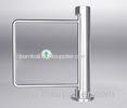 Indoor 90 Angle Single Directional Stainless Manual Swing Gate Barrier for Exhibition