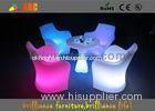 Modern Remote Control rechargeable LED Bar Chair For coffee shop