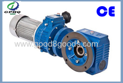 SA87 hollow shaft worm gearbox with 7.5kw motor