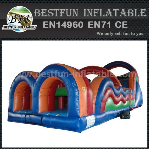 Kids lovely inflatable obstacle course for sale