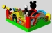 Classical Mickey Mouse Inflatable Obstacle Course