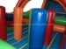 Outdoor big size inflatable obstacle course