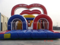 New Challenge Commercial Chaos Inflatable Assault n Obstacle Courses
