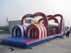 New Challenge Commercial Chaos Inflatable Assault n Obstacle Courses
