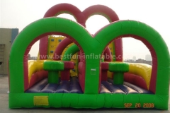 New design blow up inflatable obstacle course