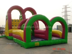 New design blow up inflatable obstacle course