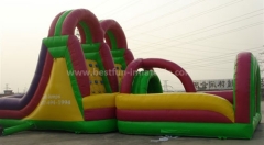 New design blow up inflatable obstacle course