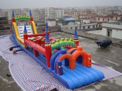 Factory outlet inflatable obstacle course for sale