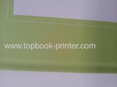 B5 standard size square-spine silver-stamped cover clothing hardcover or hardbound book printing