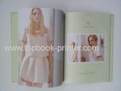 B5 standard size square-spine silver-stamped cover clothing hardcover or hardbound book printing