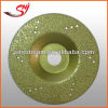 Vacuum Brazed Diamond Cup Wheel For Marble