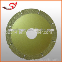 Diamond Vacuum Brazed Saw Blade For Glasss