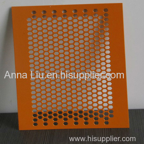 low carbon perforated metal mesh