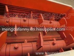 compact two-stage clay vacuum brick extruder machine