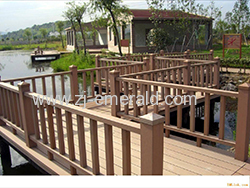 WPC composite decking project case of Municipal Gardens