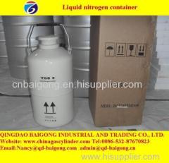 mini capacity liquid nitrogen container