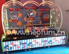 Kids Basketball Shooting Machine For Sale NF-R42|High Quality Indoor Kids Amusement Rides For Sale