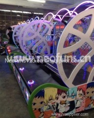 Kids Basketball Shooting Machine For Sale NF-R42|High Quality Indoor Kids Amusement Rides For Sale