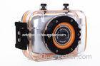 Waterproof Mini Action Video Cameras / Outdoor Sports Photography Camera 2 Inch Touch Screen