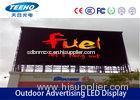 Static Advertising Full Color LED Video Screen , P10 Outdoor LED Billboard 7000cd / m2