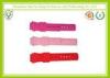 Multicolor Sport Insulated Silicone Rubber Watch Band 20mm For Ladies