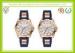Cute Silicone Wristband Watch Casual Sport Quartz Watches , Case Size 48*47.5 MM