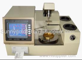 GD-3536D Gold bitumen Automatic cleveland Open Cup Flash Point &Fire Point test equipment