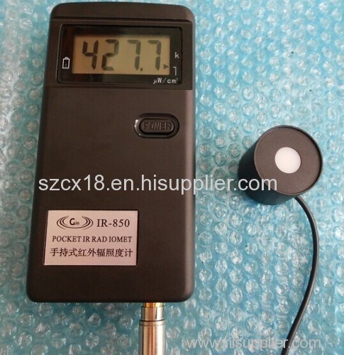 Infrared Illuminance Meter, IR Radiation Tester, IR Radiometer