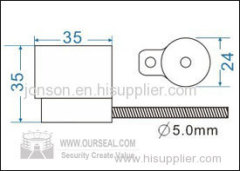 Security seals cable seals cheapest pull tight container seals