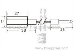 Security seals cable seals cheapest hexagonal cable seals