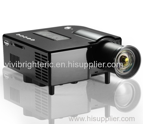 Spring festival UC30/GM50/UC28+vivibright 5S projector LCD beamer with 480x320P port 1080p full hd Ready by short throw