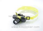 10 W Rechargeable Head Torch for fishing , powerful running head lamp