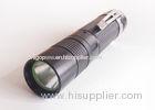 Strong waterproof led flashlight With Metal Clip , high intensity torch for caving
