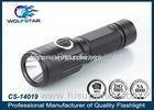 Anti - abrasive CREE LED torch with Direct Charging Hole , multi - function flashlight
