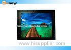 17" XVGA TFT Industrial Panel Mount LCD Monitor RGB DVI For Panel Pcs