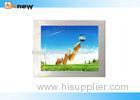 IP65 High Brightness 17" Waterproof Industrial LCD Displays with IR Touch Screen