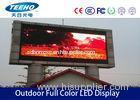 Large P10mm Full Color Outdoor Advertising LED Display For Plaza , 160 160mm CCC RoHS
