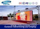 Hanging Full Color Outdoor Advertising LED Display P10 10000 Pixels / m