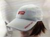 Dry Fit Mesh Running Caps Racing Sport Cap with Rubber Patch Logo